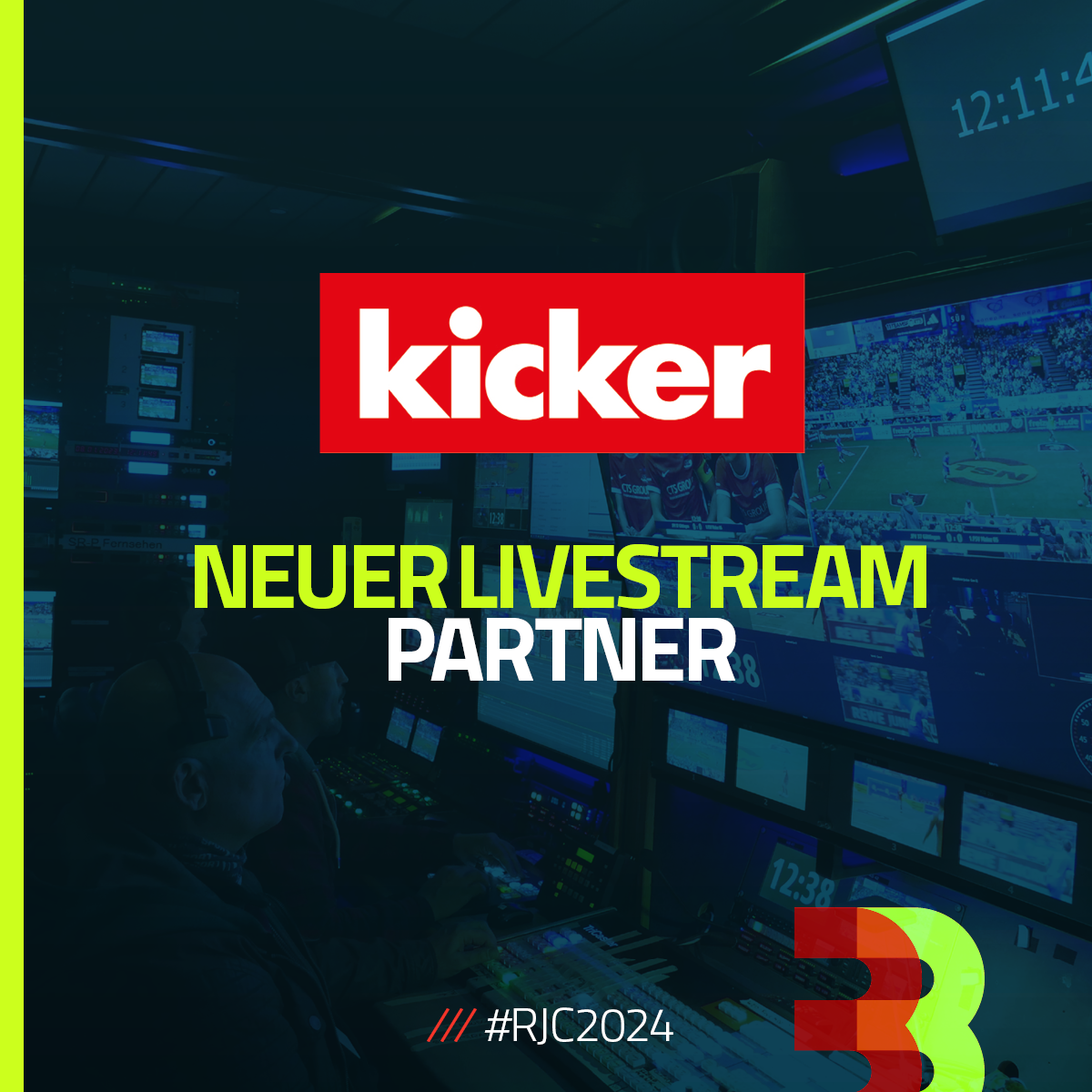 Kicker ist neuer Livestream-Partner des REWE JUNIORCUP